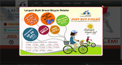 Desktop Screenshot of justbuycycles.com